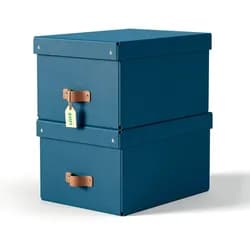 Leitz 61490068 Aufbewahrungsbox Karton Blau