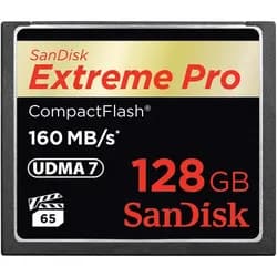 128 GB CompactFlash ExtremePRO