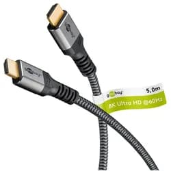 goobay HDMI-Kabel 8K - 1 m