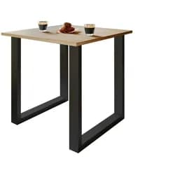 Esstisch Xona Schwarz/Sonoma Eiche