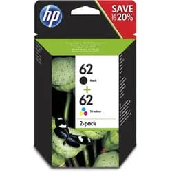 HP 62 schwarz + CMY