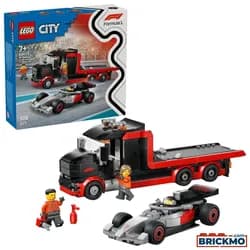 City 60493 F1® Truck mit Audi F1® Rennwagen