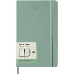 MOLESKINE Buchkalender Moleskine 12 Monate Wochen Notizkal. 27 A5 Geb Grün