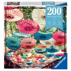 Ravensburger Verlag GmbH Spiel Erwachsenenpuzzle 200 Teile - Regenschirme