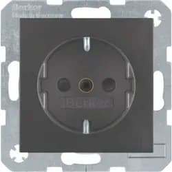 Berker Schuko-Steckd.anth/matt 47231606
