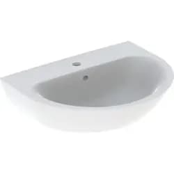 Geberit Waschtisch Renova 65x50cm, we/KeraTe, m Hahnl., m Überlauf