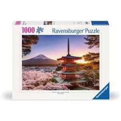 Ravensburger Puzzle Erwachsenenpuzzle 1000 Teile - Kirschblüte in Japan, Puzzleteile