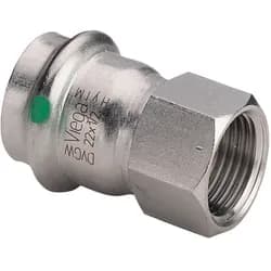 VIEGA Übergangsstück IG Sanpress Inox Edelstahl 42mmx1 1/2"