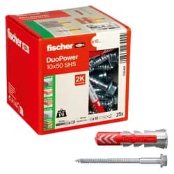 fischer Dübel DuoPower 10x50 S LD