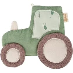 Sigikid Schmusetuch Knistertuch Traktor sigibaby grün
