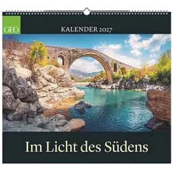 NEUMANN Wandkalender GEO Im Licht des Südens 2027