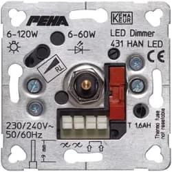 Dimmer Dreh/Druckkn 6-60W LED UP