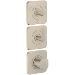 AXOR 49711820 Thermostat Modul 380/120 UP FS - Silber