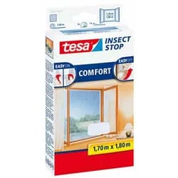 Tesa Fliegengitter Fenster klett 1,7X1,8m weiß 55914