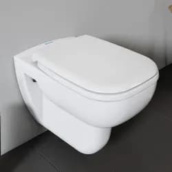 Wand-Tiefspül-WC Duravit D-Code spülrandlos, weiß