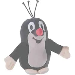 Heunec® Plüschfigur Plüsch Der kleine Maulwurf schwarz/grau 16cm