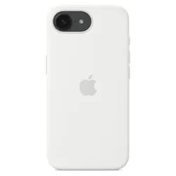 iPhone 16e Silicone Case – Weiß