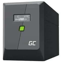 Green Cell USV-Anlage Notstromversorgung Greencell 1500VA 900W PowerProof GC-UPSLM900, LC-Display