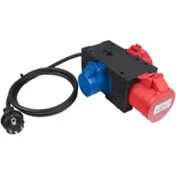 BENNING Messadapter 3-fach CEE-Schuko