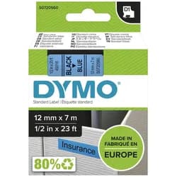DYMO Beschriftungsband blau|schwarz