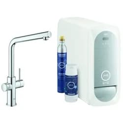 GROHE Blue Home L-Auslauf Starter Kit - Silber