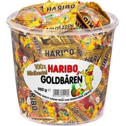 Haribo Fruchtgummi »Mini Goldbären« 100 Einzelportionen