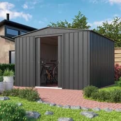 Globel Gerätehaus Metall Gartenmanager Dream 1010, Schwarz