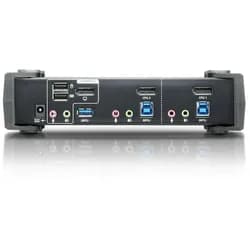 ATEN 2-Port USB 3,0 DisplayPort KVM Switch, CS1922, für 2 Displays, 4K UHD