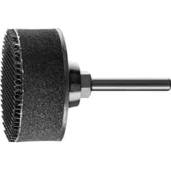 PFERD TOOLS POLINOX Halter für Vlies Marmorierronden Kletthaftend Ø 40mm Schaft-Ø 6 mm