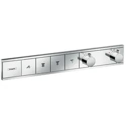 hansgrohe RainSelect Thermostat Unterputz für 4 Verbraucher, Chrom