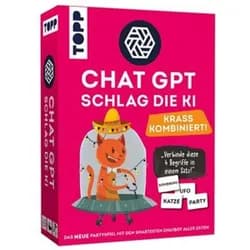 frechverlag Spiel ChatGPT – Schlag die KI. Krass kombiniert! Wer schreibt aus vier Worte