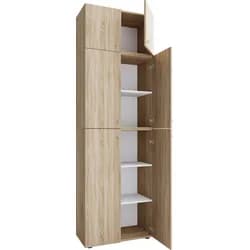 VCM Büroschrank Lona Sonoma-Eiche