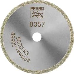 PFERD TOOLS Diamant-Trennscheibe D1A1R 50x2,0x10,0mm D357 (grob) durchgängiger Belag für GFK/CFK