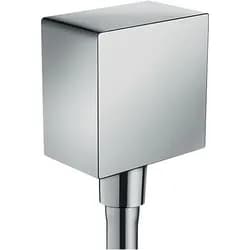 Schlauchanschluss DN15 Fixfit Square mit Rückflussverhinderer chrom