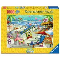 Ravensburger Puzzle Erwachsenenpuzzle 1000 Teile - SpongeBob Schwammkopf - Beach Fun at..., Puzzleteile