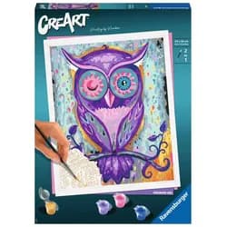 Ravensburger Beschäftigung - CreArt - Malen nach Zahlen 28990 – Dreaming Owl