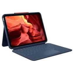 Logitech Rugged Combo 4 Touch QWERTZ Deutsch Smart Connector Blau