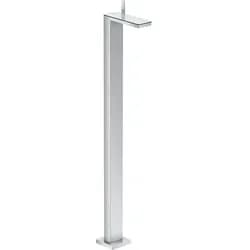 hansgrohe Waschtisch-Einhebelmischer Axor MyEdition boden, m Pus-Op-Abl, m Pl, cr/Sp.-Glas