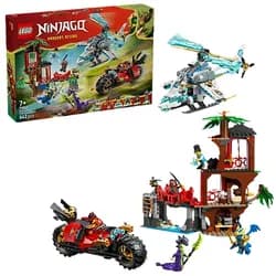 LEGO Showdown am Baumhaus mit dem Ninja-Bike (71857)