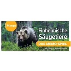Haupt Spiel Einheimische Säugetiere - das Memo-Spiel
