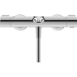 Duravit Wave Wannenthermostat Aufputz - Silber