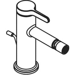 Hansgrohe Bidetmischer Axor One mattweiss 48210700