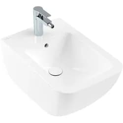 V&B Wand-Bidet VENTICELLO 37,5x56cm, m HL, m Überlauf, weiß C-plus