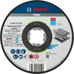 Standard for INOX WA 60 T BF