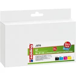 edding HP Tintenpatronen ersetzt HP 913A Multipack 4