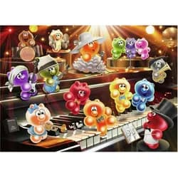 Ravensburger Puzzle Gelini machen Musik, 1000 Puzzleteile bunt