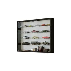 Hängevitrine in Schwarz Mandosa L