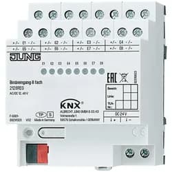 Jung KNX Binäreingang 8-fach 2128 REG