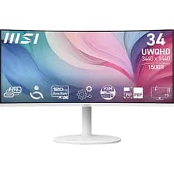 MSI Modern MD342CQPWDE (3440 x 1440 Pixel, 34"), Monitor, Weiss