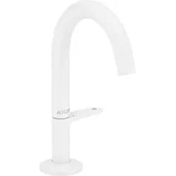 hansgrohe Waschtisch-Einhebelmischer Sel. 140 Axor One Ausl. 122mm, m Push-Open-Ablaufg., m.-we
